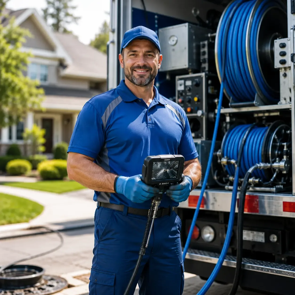 Local outdoor drain cleaning specialists in Delmar, DE